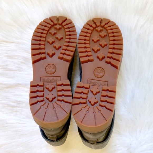 Timberland Jayne Medium Grey Roll Top Boots - Picture 8 of 8